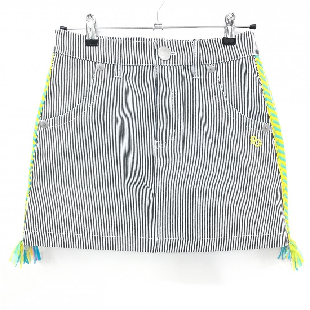 PEARLY GATES ストライプスカート00 PEARLY GATES スマイリーフェイス