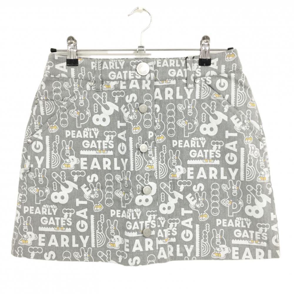 PEARLY GATES パーリーゲイツ スカート グレー 1 ゴルフ