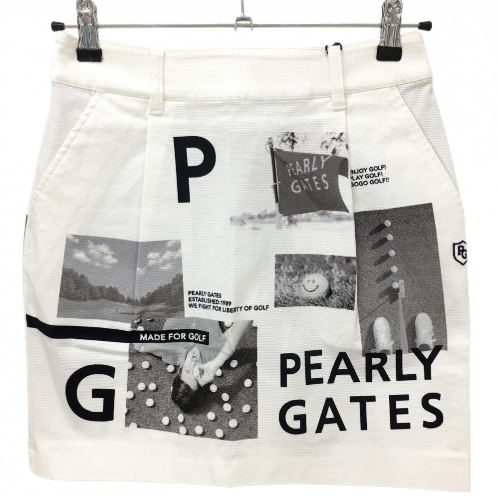 1 パーリーゲイツ どうしちゃったPGプリント 総柄 ストレッチ ロングパンツ 1 パーリーゲイツ どうしちゃったPGプリント 総柄 ストレッチ