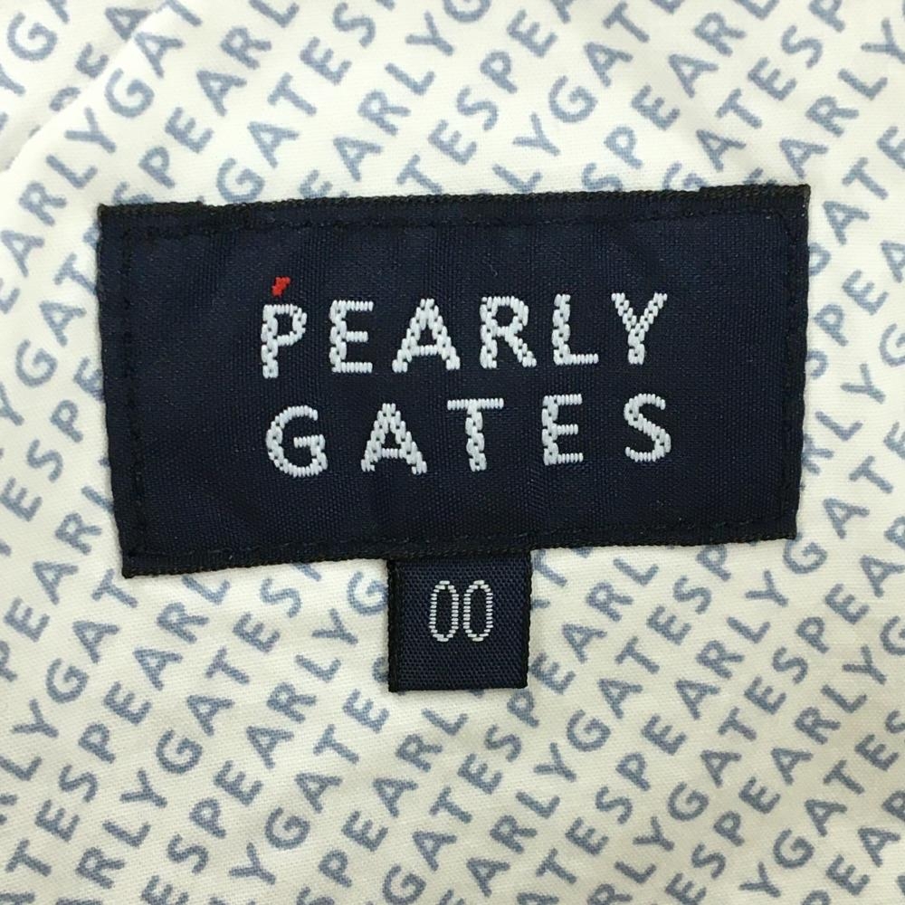 美品】パーリーゲイツ スカート 白×マルチカラー 英字総柄 ニコちゃん