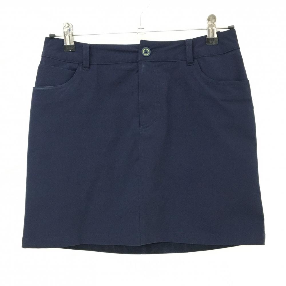 ビバハート スカート ネイビー ロゴ 内側インナーパンツ  レディース 42(L) ゴルフウェア VIVA HEART