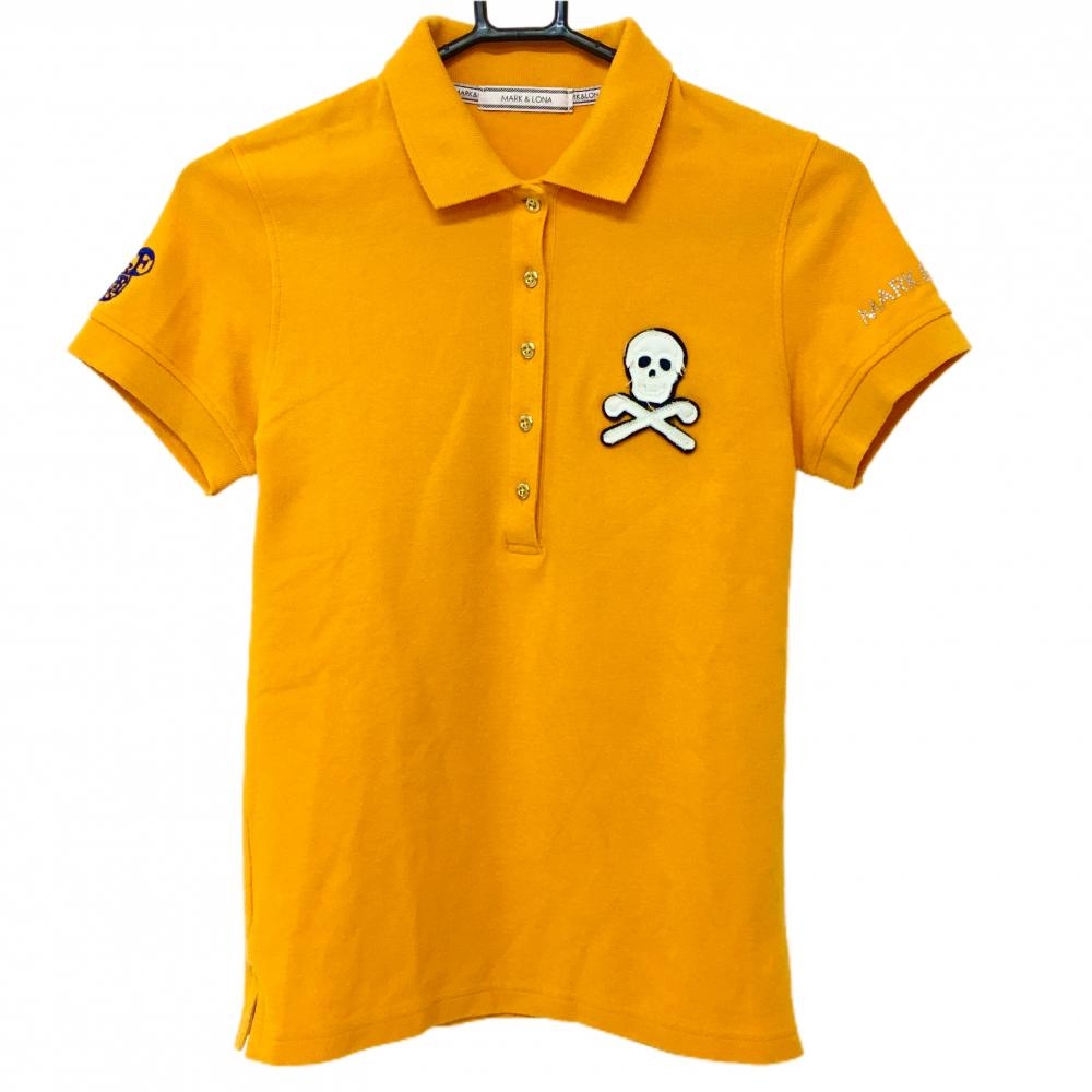MARK&LONA ポロシャツ オレンジ メンズ MARK&LONA ポロシャツ オレンジ メンズ mark&Lona オレンジ ポロシャツ