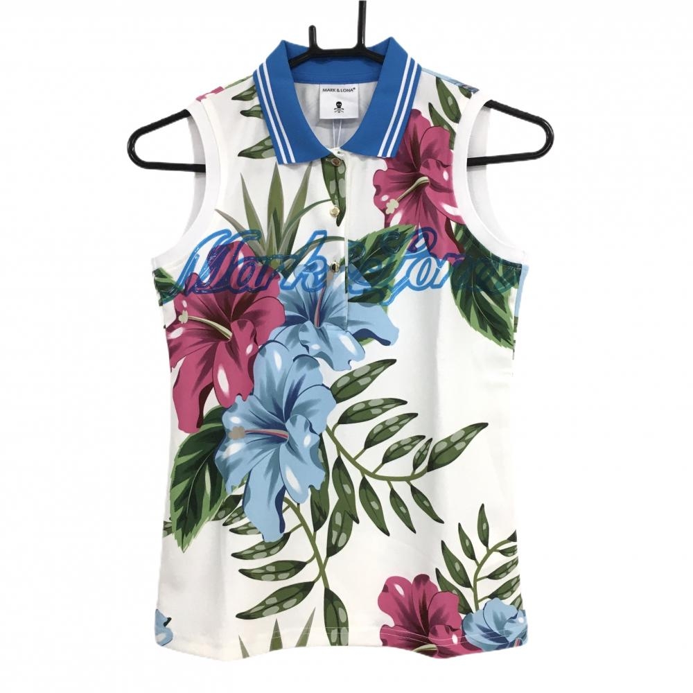 マークアンドロナ ハーフパンツ ハイビスカス サイズ：50 MARK&LONA