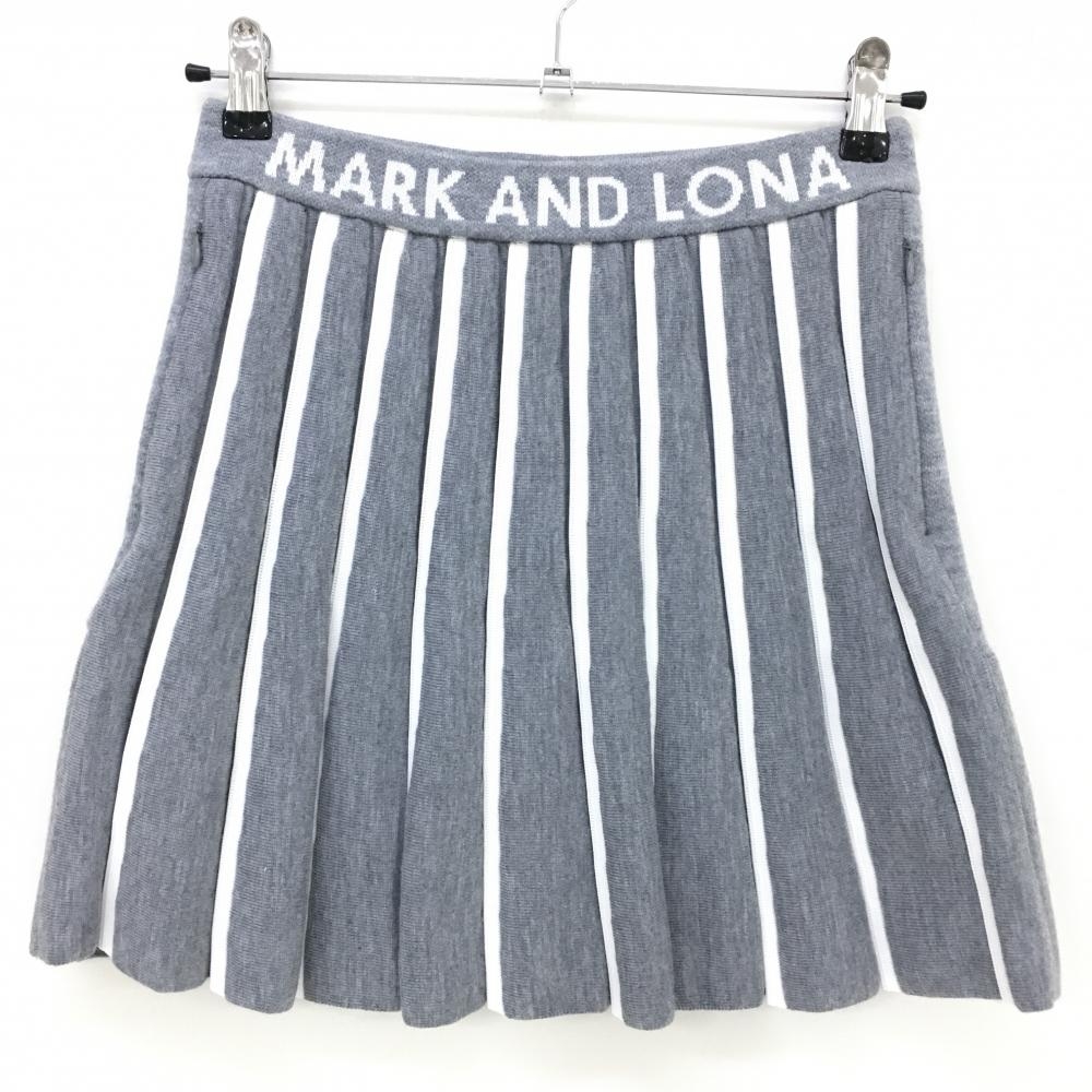 美品⭐︎マークアンドロナ MARK&LONA プリーツスカート