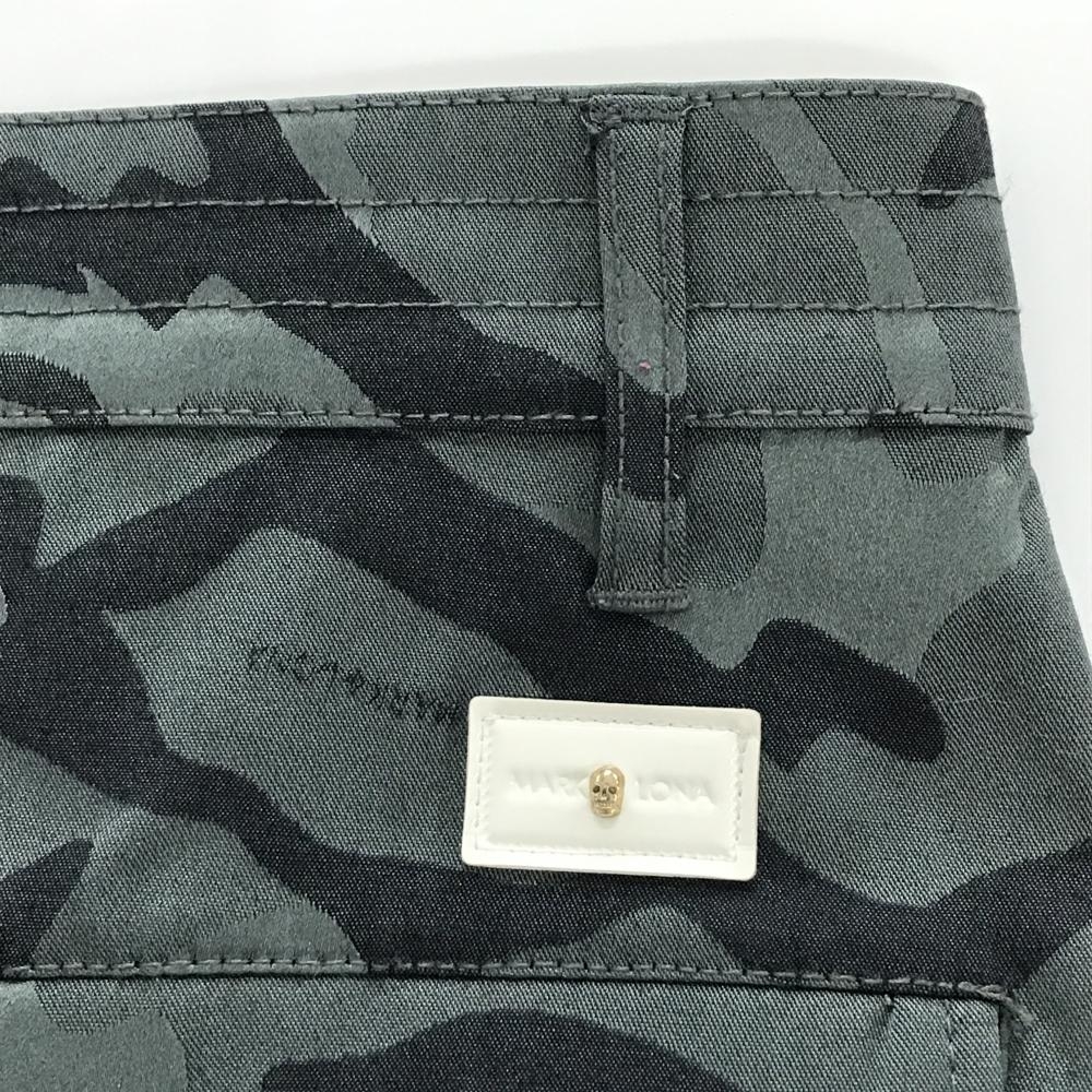 超美品】マークアンドロナ スカート ブルーネイビー カモフラ 迷彩