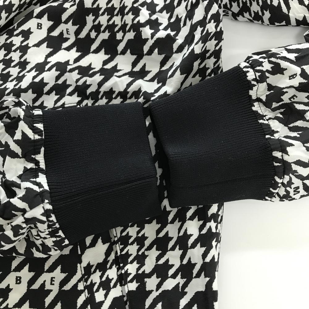 美品】マスターバニー スニード 黒×白 千鳥格子 裏地メッシュ ブルゾン