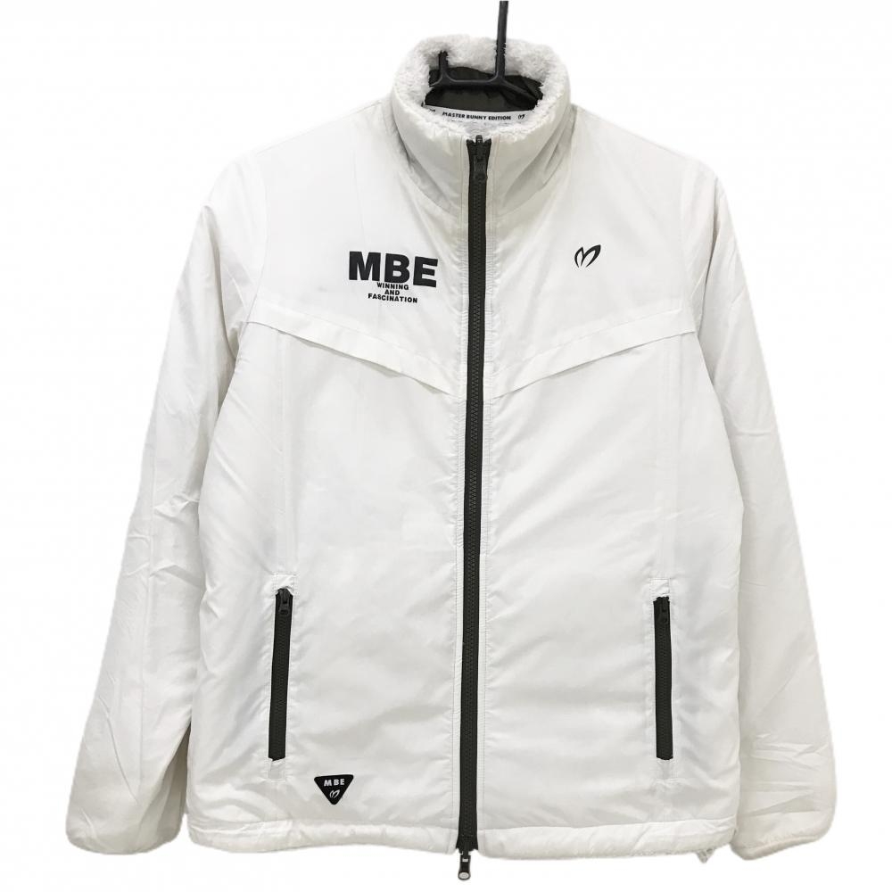 マスターバニー リバーシブルジャケット 白 裏ボア 2WAY レディース 0(S) ゴルフウェア MASTER BUNNY EDITION
