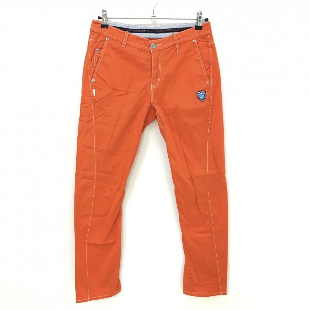マスターバニー パンツ オレンジ ステッチ  レディース 1(M) ゴルフウェア MASTER BUNNY EDITION