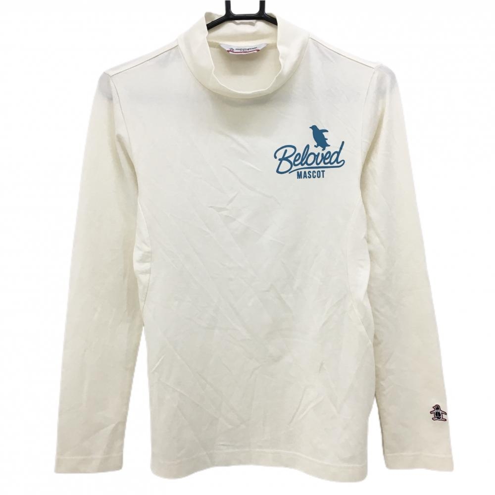 Munsingwear(マンシングウェア) ハイネック長袖シャツ MEMNJB01(WH00)ＬＬ