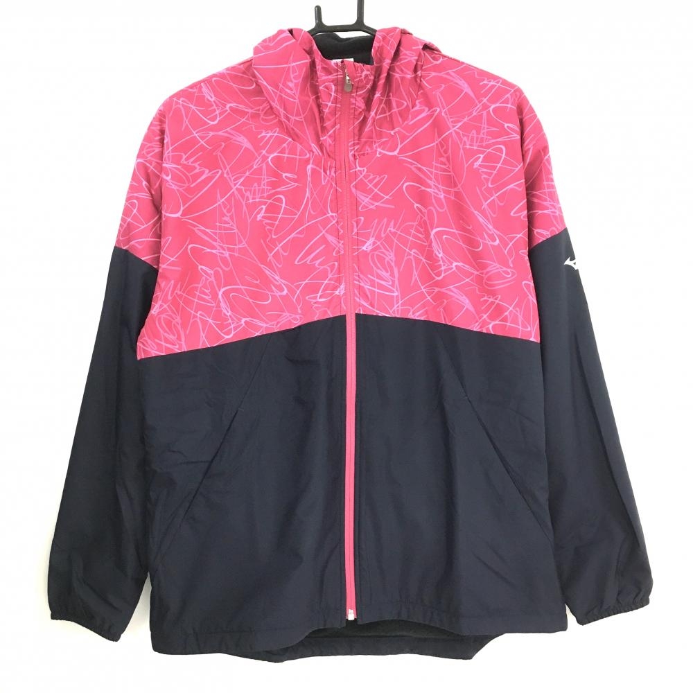 パーリーゲイツ レディース 総柄 ダブルジップ レインウェア ブルゾン