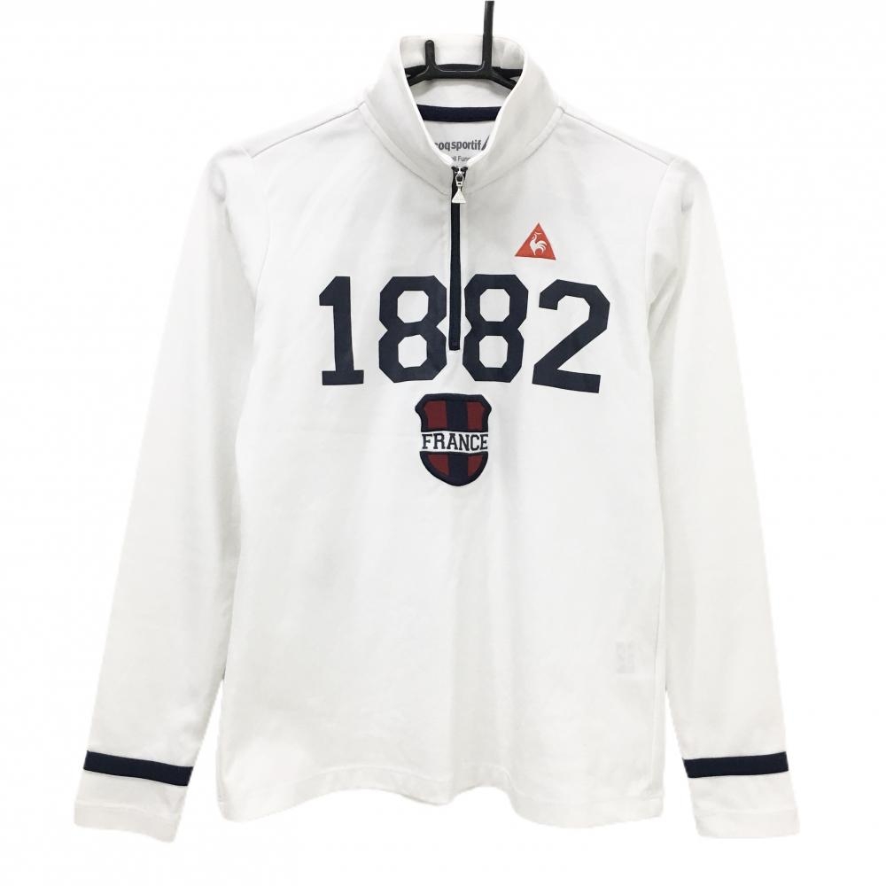 マンシングウエア MUNSINGWEAR/長袖ハイネックボーダーシャツ LL