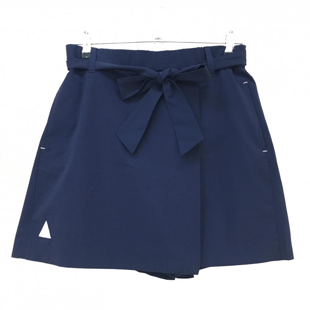 美品　Munsingwear ネイビー スカート レディースゴルフウェア 美品Munsingwear ネイビー ゴルフスカート ☆特価☆美品