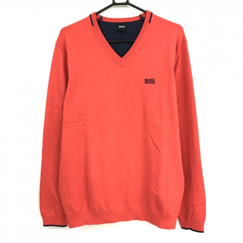 【BOSS】ゴルフコットンニットセーター BOSS】ゴルフコットンニットセーター BOSS】ゴルフコットンニット