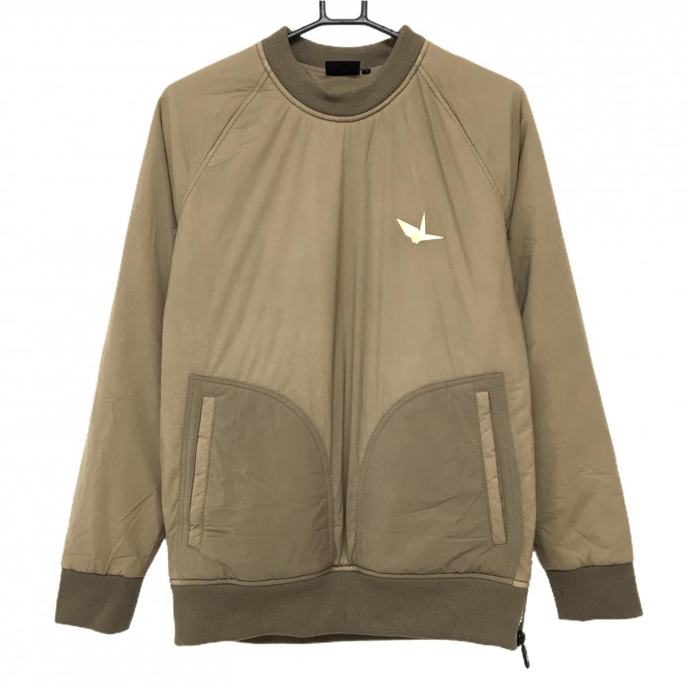 【未使用品】ウノピゥウノウグァーレトレゴルフ 中綿スニード ブラウン  メンズ IV(M) ゴルフウェア 2023年モデル 1PIU1UGUALE3 GOLF