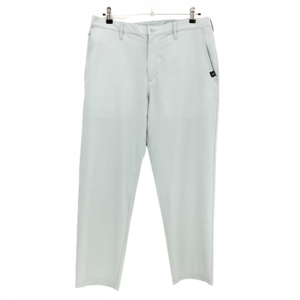 【超美品】キャスコ パンツ ライトグリーン 無地 ポケット口ロゴ 薄手 メンズ 3L ゴルフウェア KASCO