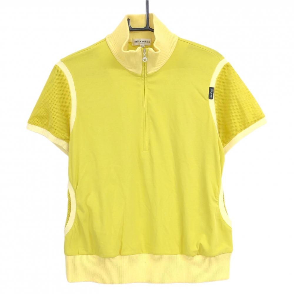 未使用ポロシャツ　ゴルフウェア　Lサイズ　チャンピオン　イエロー　新品タグ付き チャンピオン（CHAMPION）（レディース）ゴルフウェア 吸汗速乾