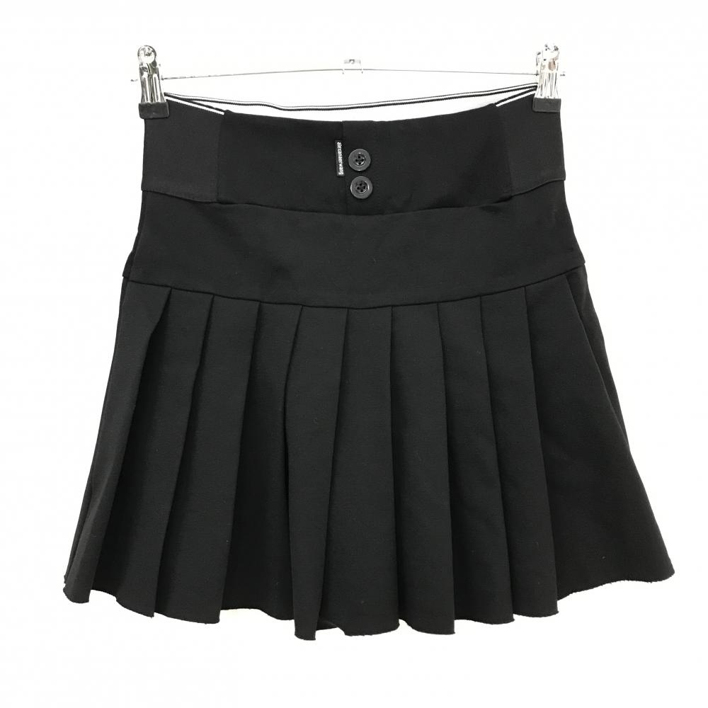 【美品】チャミュレ プリーツスカート 黒 alexander wang 内側インナーパンツ  レディース 表記なし ゴルフウェア Chamule