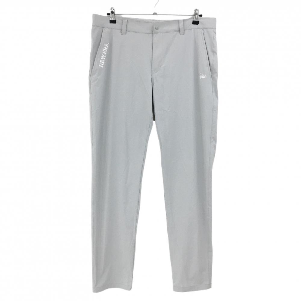 美品】ピン パンツ 白 サイドプリント レディース L ゴルフ