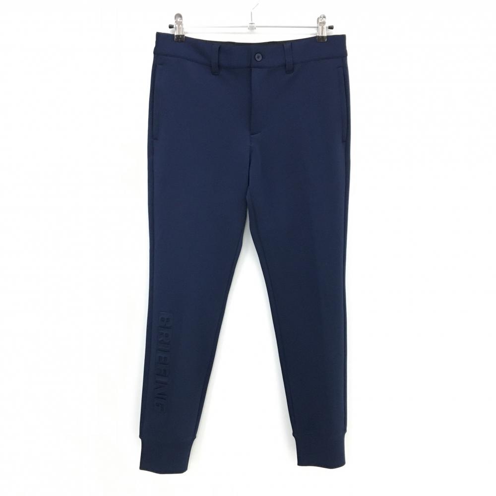 【超美品】ブリーフィング ジョガーパンツ ネイビー 3Dロゴ ストレッチ メンズ M ゴルフウェア 2025年モデル BRIEFING