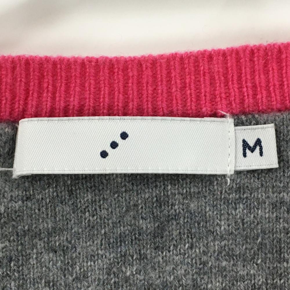 超美品】ラフアンドスウェル セーター ピンク 背面杢グレー カシミヤ