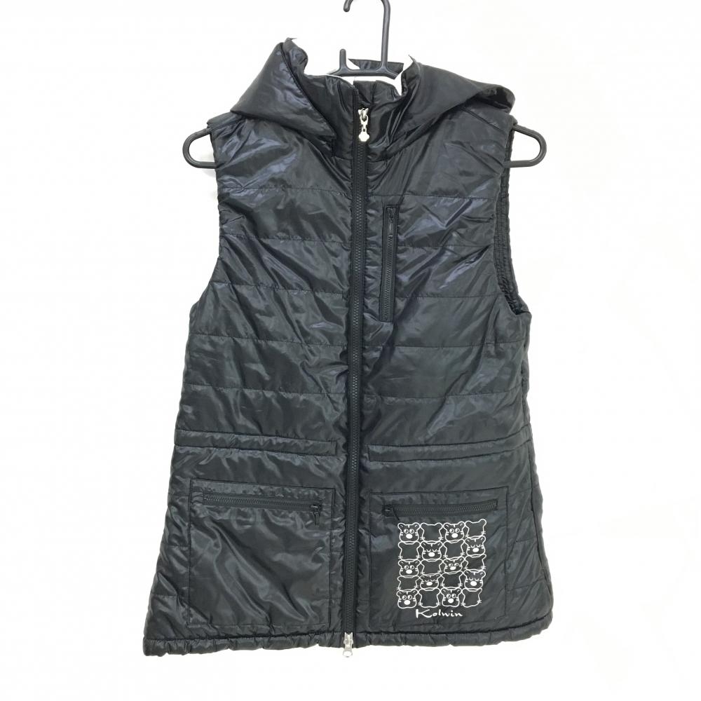 waac 黒 フード付きベスト ゴルフ用 BRIEFING GOLF（ブリーフィングゴルフ） 【超美品】ブリーフィング