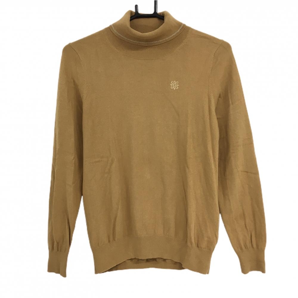 【美品】セントアンドリュース　セーター　L ベージュ系　ロゴ　ゴルフ　秋冬 セントアンドリュース セーター L ベージュ系 ロゴ ゴルフ 秋冬 セント