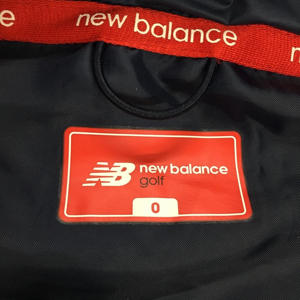 ニューバランスゴルフ 4WAYダウンジャケット 白×ネイビー×レッド