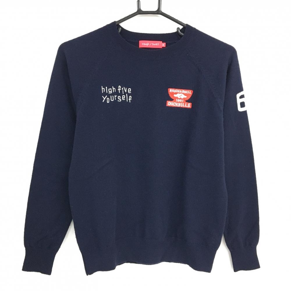 ラフ&スウェル / rough&swell Vネックカシミヤセーター カシミヤ rough&swell ラフアンドスウェル Vネックカシミヤセーター新品 サイズ