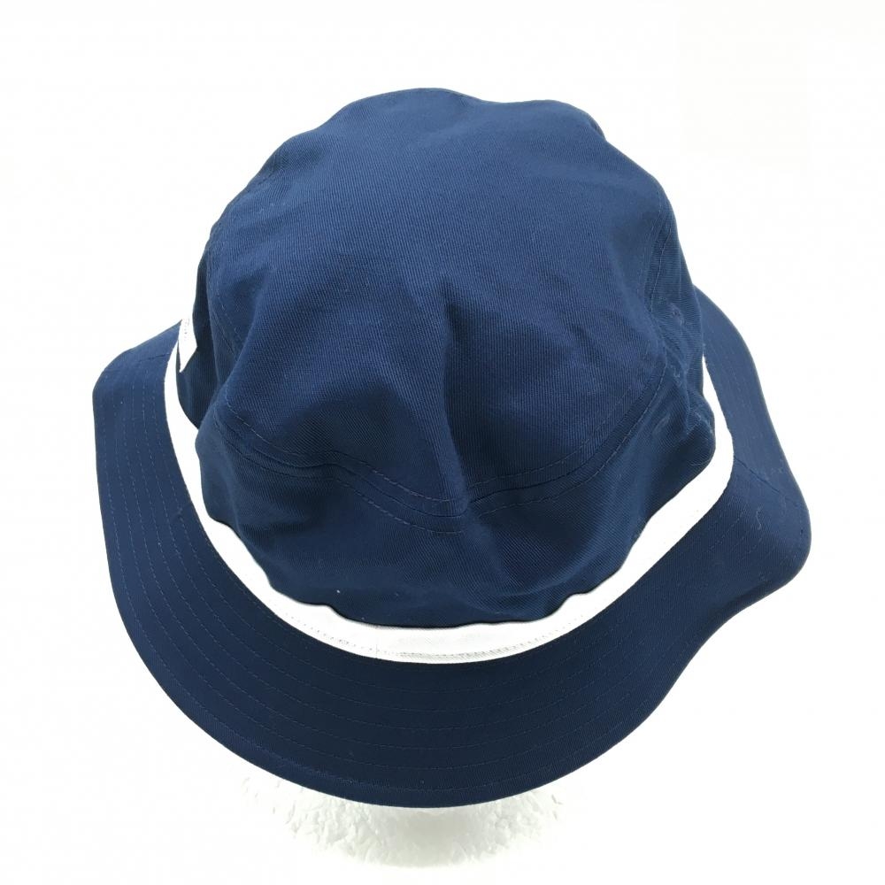 超美品】アディダス×クラブハウス バケットハット ネイビー×白 綿100