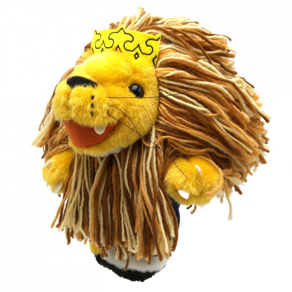 【超美品】アドミラル ヘッドカバー(DR) ブラウン×ネイビー ライオン ドライバー ぬいぐるみ ゴルフ Admiral