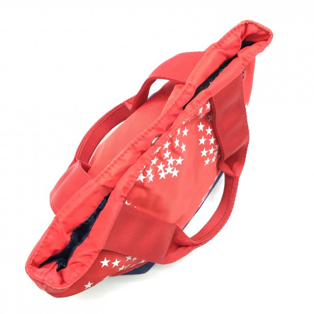 キャロウェイ カートバッグ レッド×白×ネイビー 星 内側ポケット