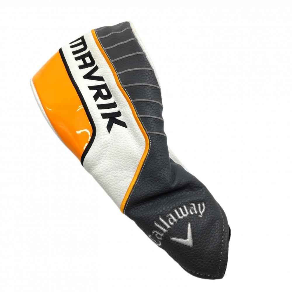 【美品】キャロウェイ ヘッドカバー(DR) グレー×オレンジ MAVRIKゴルフ Callaway