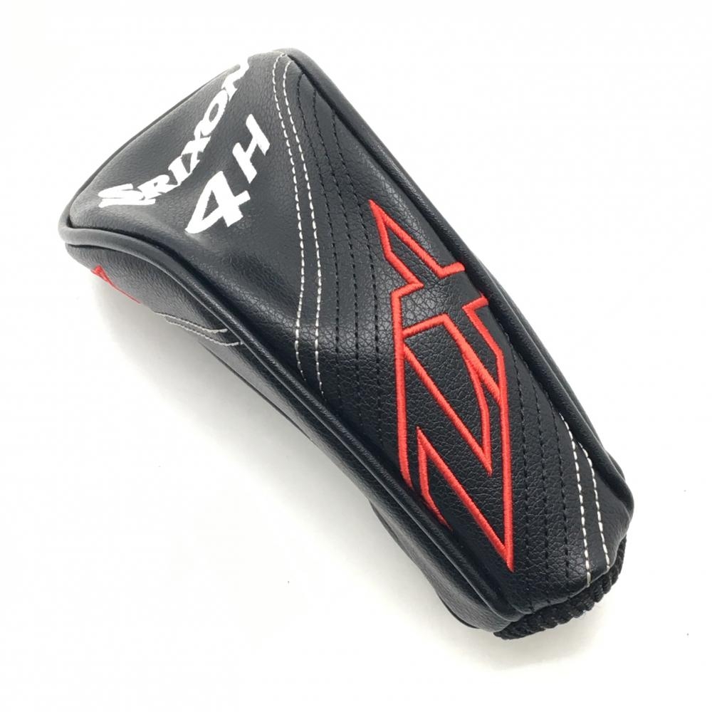【超美品】スリクソン ヘッドカバー(UT) 黒×レッド ユーティリティゴルフ SRIXON