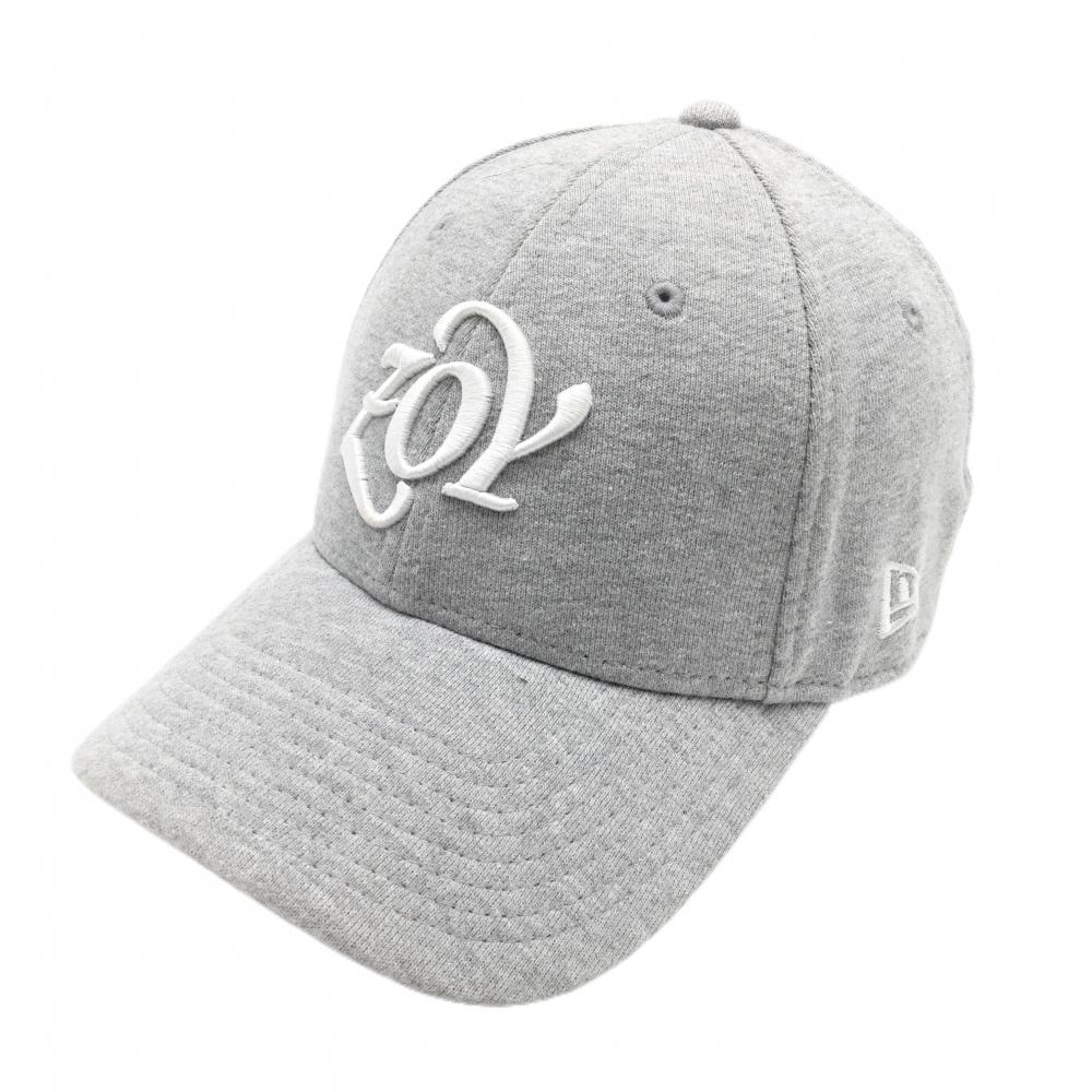 ゾーイ×ニューエラ キャップ グレー ロゴ刺しゅう 1098  ゴルフウェア ZOY