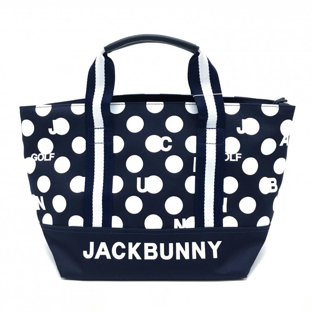 【新品】パーリーゲイツ カートバッグ ネイビー×白 ドット ゴルフ PEARLY GATES