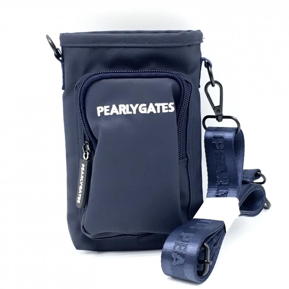 【未使用品】パーリーゲイツ サコッシュ ネイビー ポーチ ゴルフ 非売品 PEARLY GATES