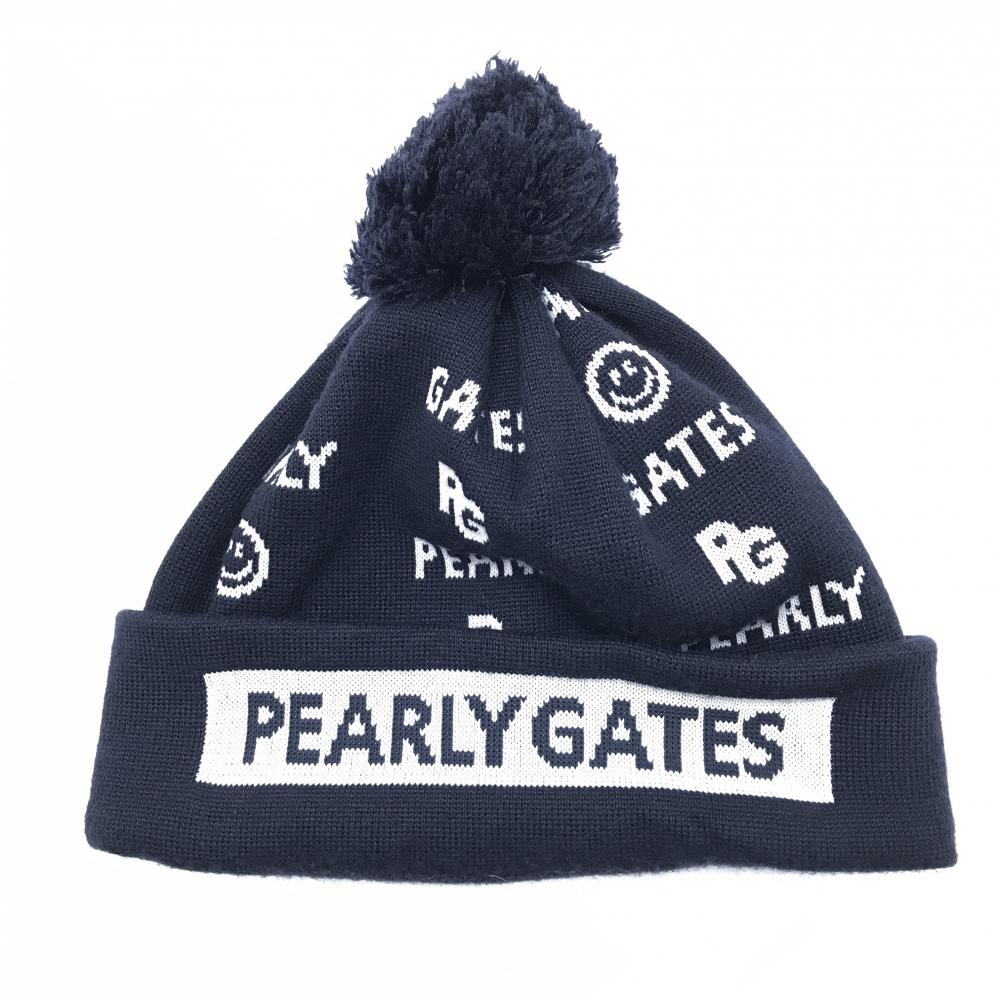 美品】パーリーゲイツ×PEANUTS ボールケース 白×ネイビー スヌーピー