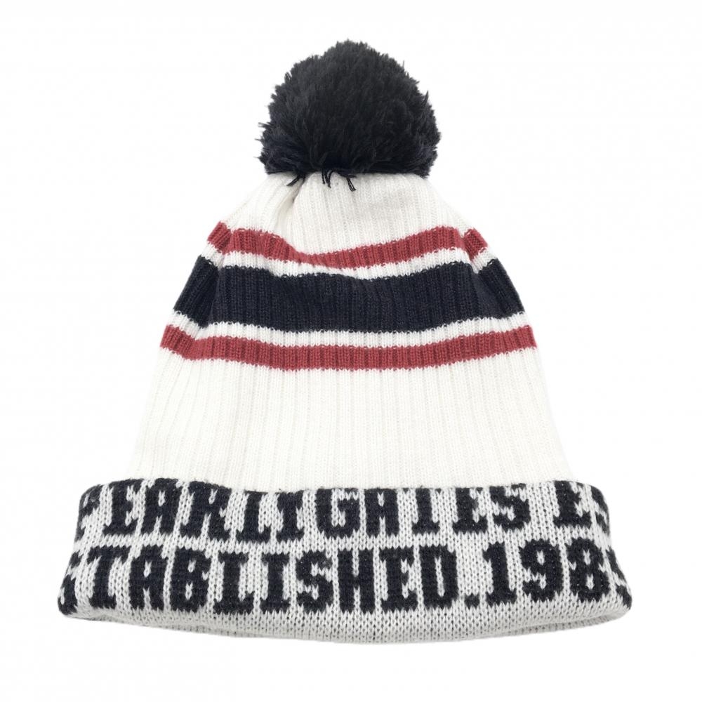 マスターバニーエディション　ニット帽　白 中古 マスターバニーエディション MASTER BUNNY EDITION つば付ニット