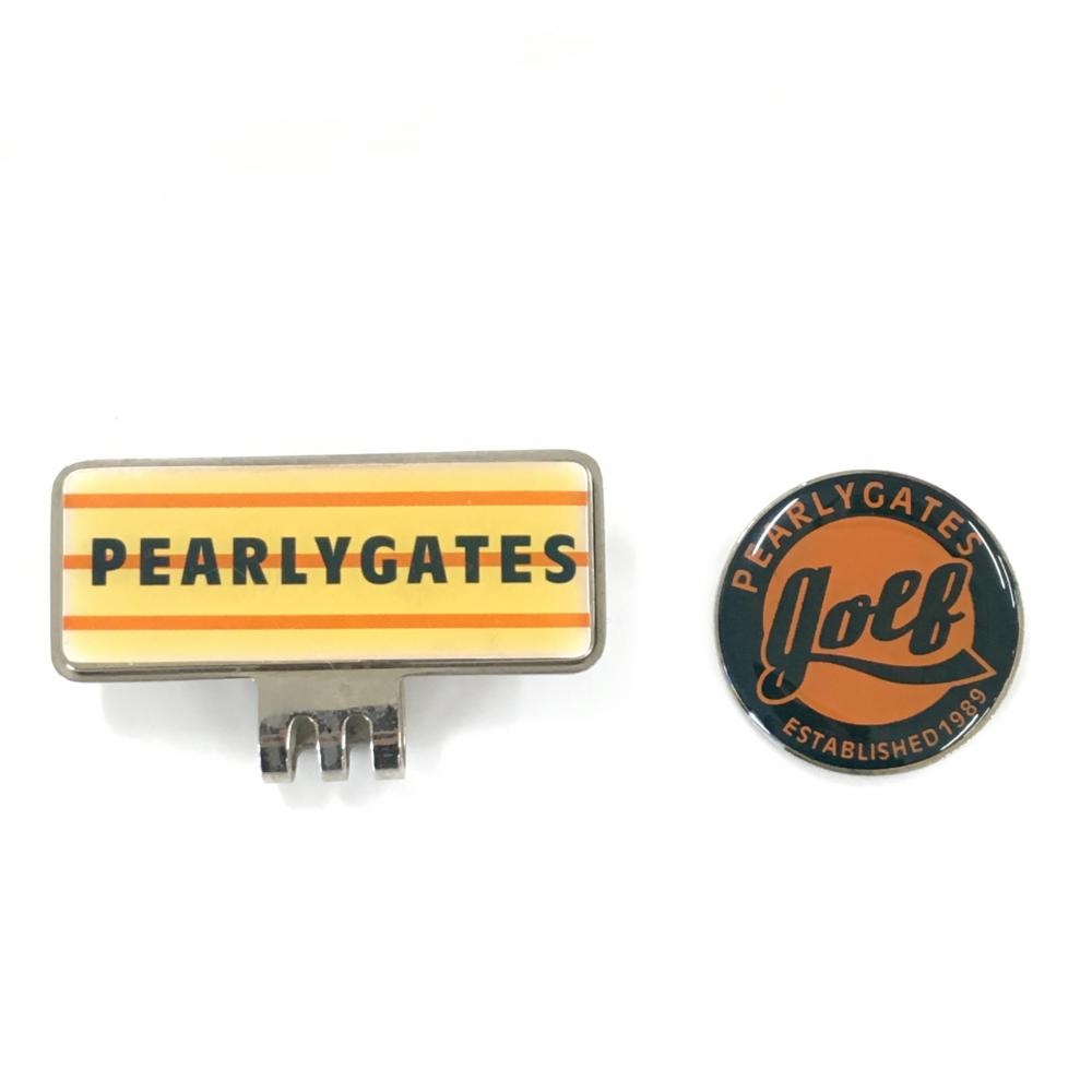 PEARLY GATES マーカーコレクション PEARLY GATES（パーリーゲイツ） クリップマーカー ブルー ニコちゃん