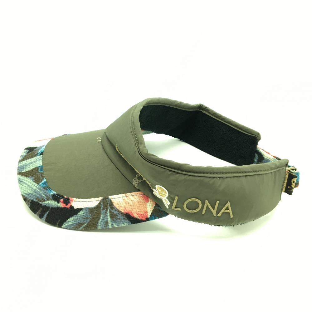 MARK & LONA 迷彩バイザー Sサイズ MARK & LONA 迷彩バイザー Sサイズ MARK & LONA バイザー カーキ