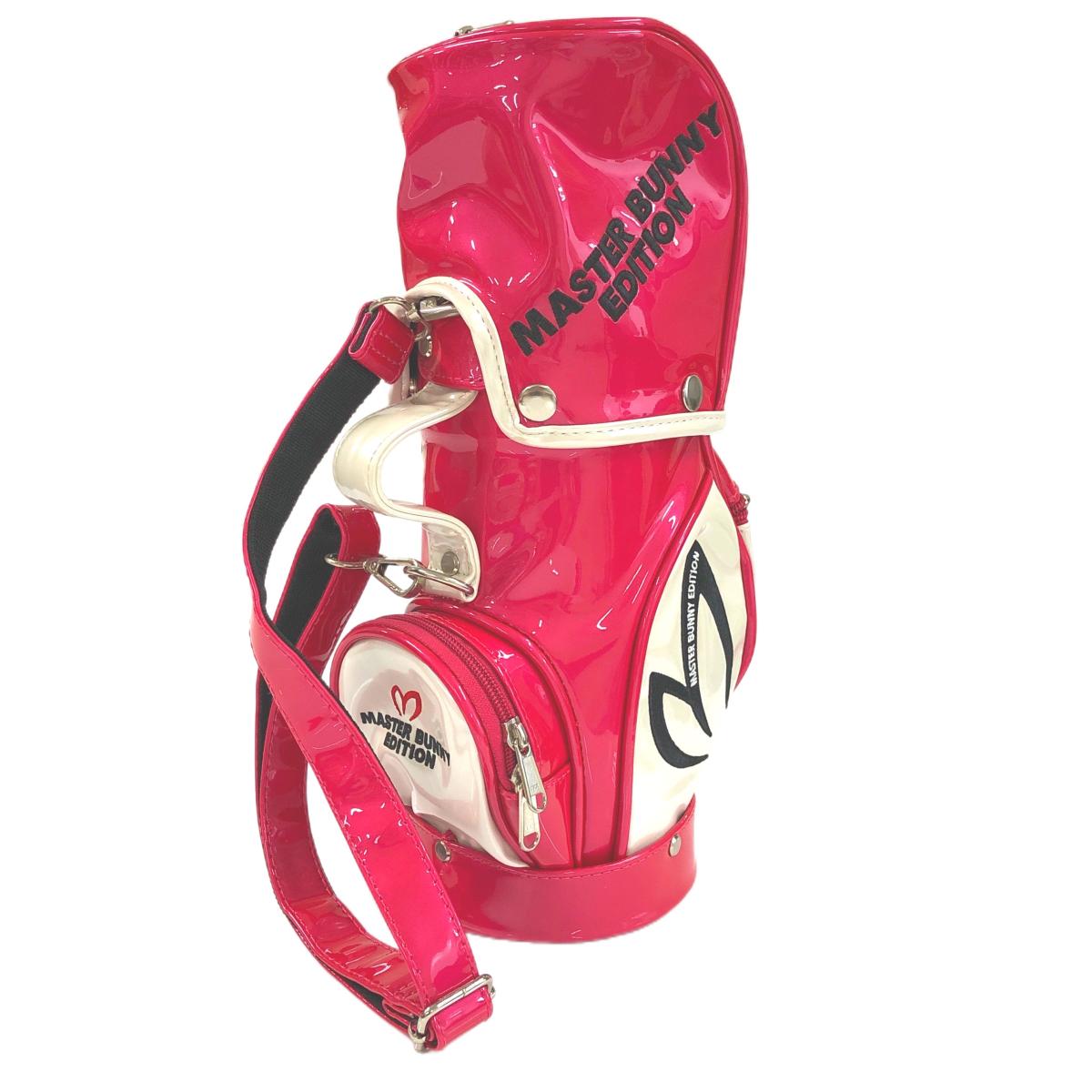 マスターバニー　ちょいワルうさぎ　キャディバッグ　ヘッドカバーセット　中古 マスターバニー ちょいワルうさぎ キャディバッグ ヘッドカバー