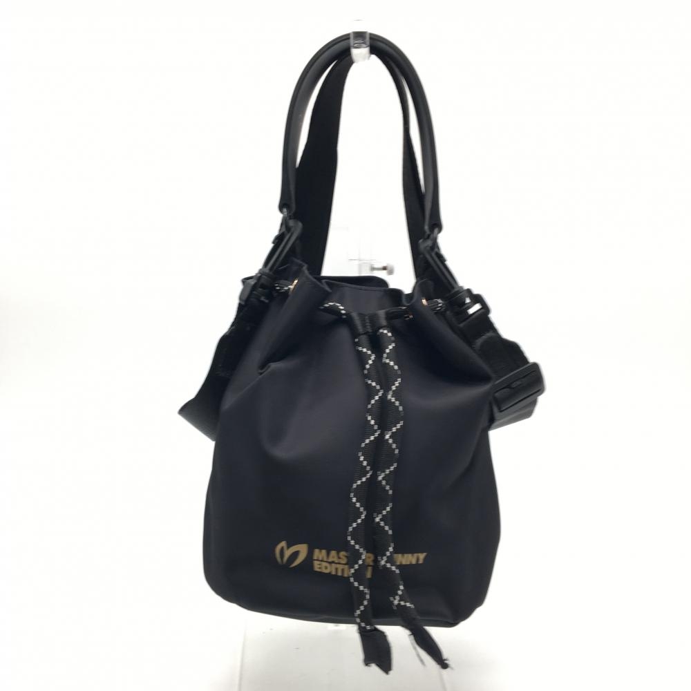 【超美品】マスターバニー 2WAYカートバッグ 黒 ショルダーバッグ ノベルティ ゴルフ MASTER BUNNY EDITION