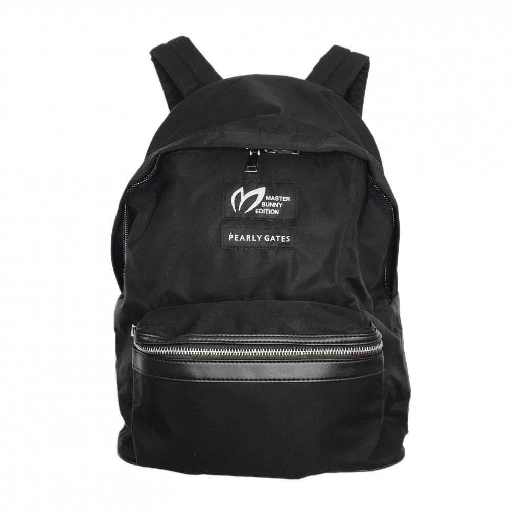 【未使用品】マスターバニー×パーリーゲイツ リュック 黒 バックパック ゴルフ MASTER BUNNY EDITION