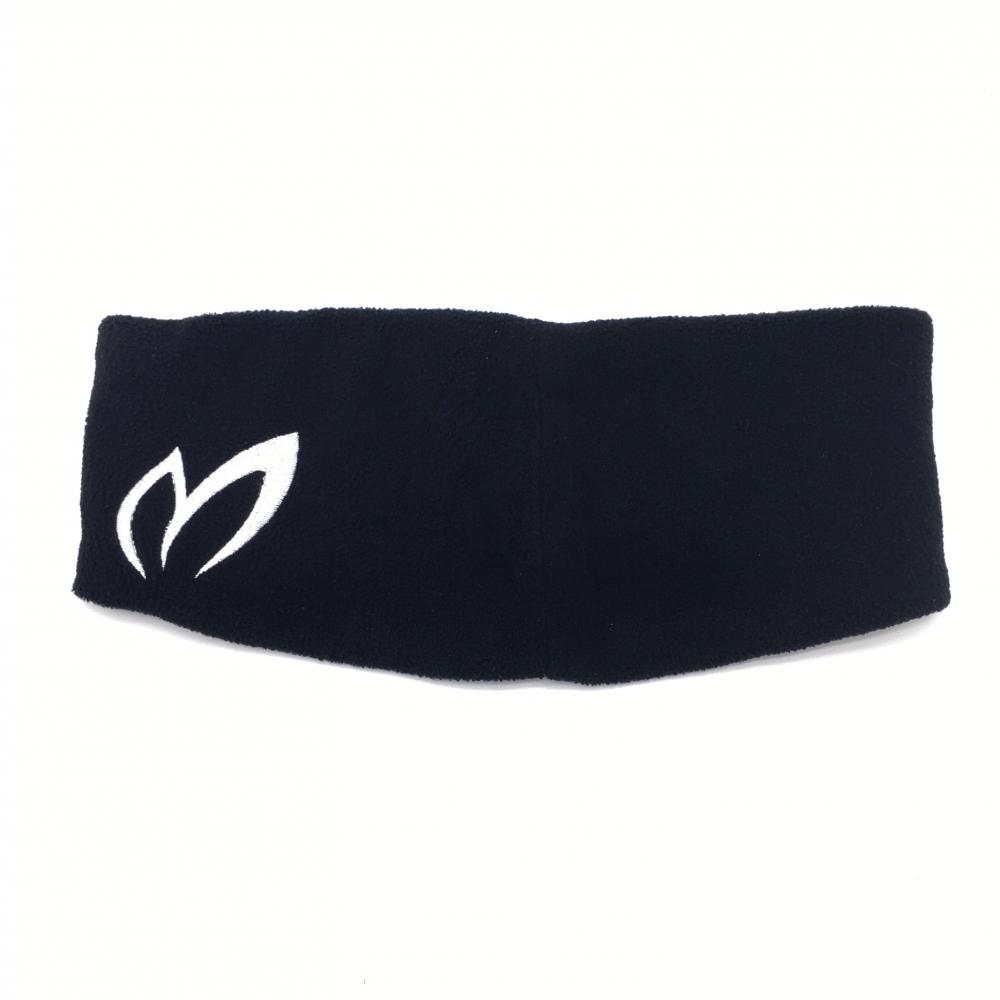 【美品】マスターバニー イヤーマフ 黒×白 フリース FR  ゴルフウェア MASTER BUNNY EDITION