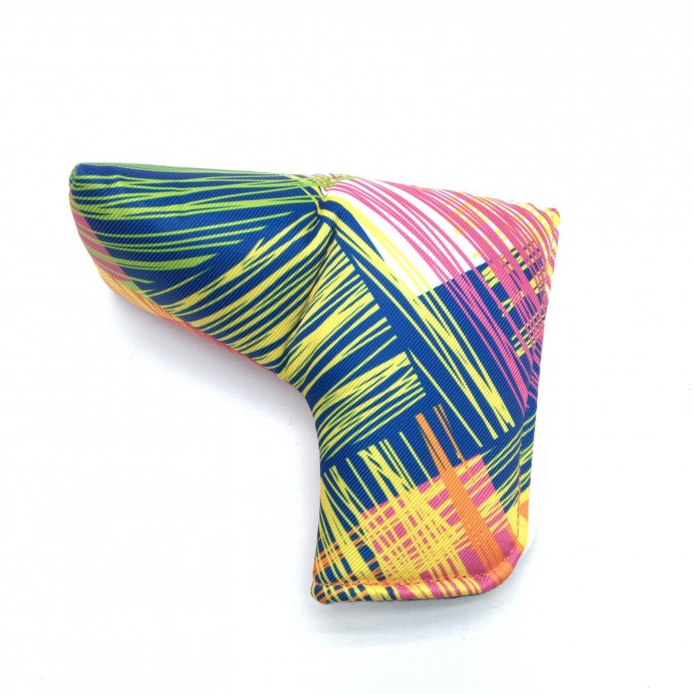 【美品】ラウドマウス パターカバー マルチカラー ピン型 ヘッドカバーゴルフ LOUDMOUTH