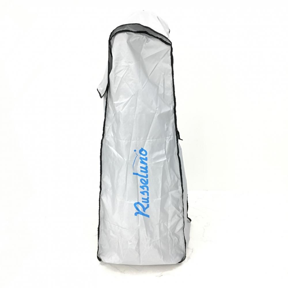 【新品未使用】1442 ラッセルノ トラベルケース 超美品】ラッセルノ トラベルカバー ライトグレー×ブルーゴルフ