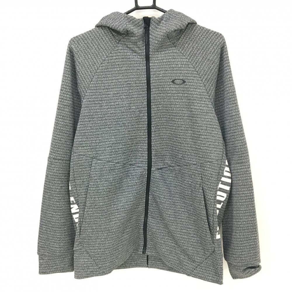 OAKLEY オークリー ゴルフ パーカー プルオーバー グレー L 新品 OAKLEY オークリー ゴルフ パーカー プルオーバー グレー L 新品