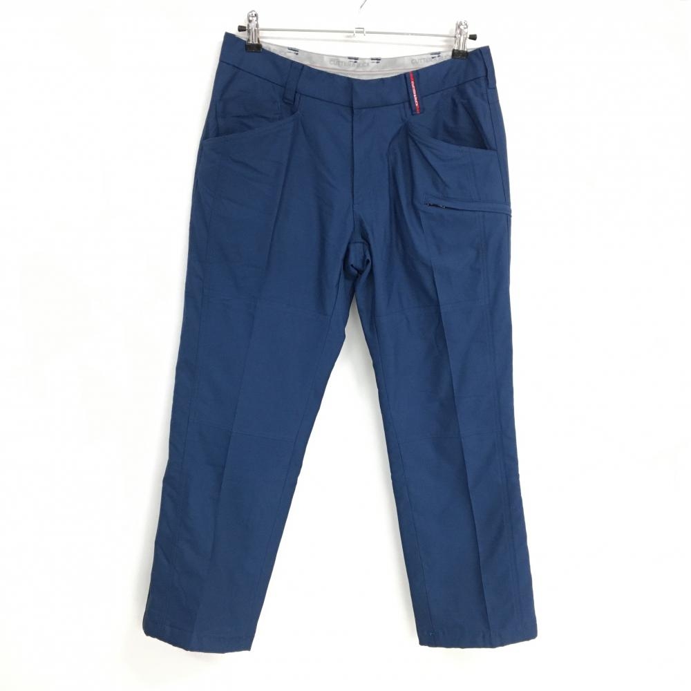 【超美品】カッターアンドバック 中綿パンツ ネイビー 無地 7ポケット メンズ 79 ゴルフウェア CUTTER＆BUCK