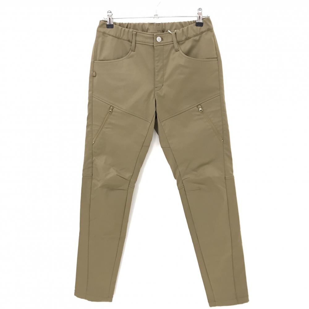 【新品】ジャックバニー パンツ ブラウン 格子織生地 裏起毛  メンズ 4(M) ゴルフウェア Jack Bunny