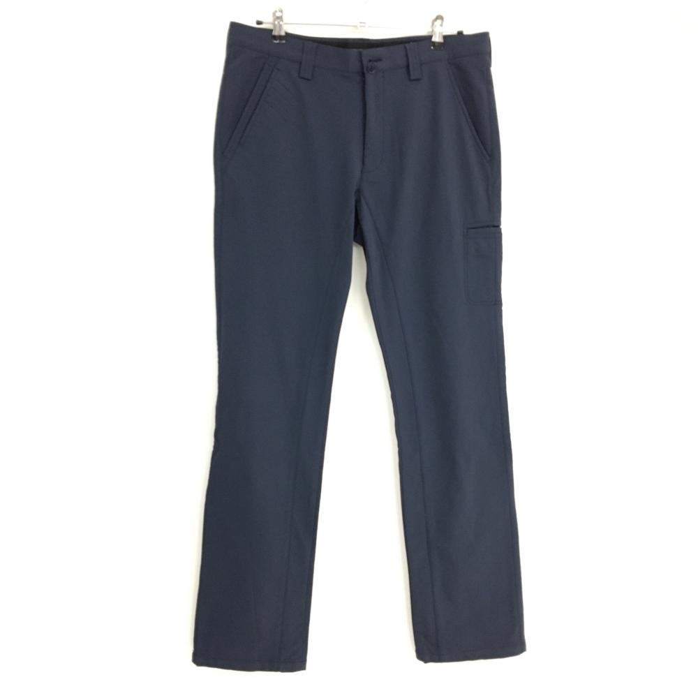 バーバリーゴルフ パンツ ネイビー 裏起毛 シンプル メンズ 88 ゴルフウェア BURBERRY GOLF